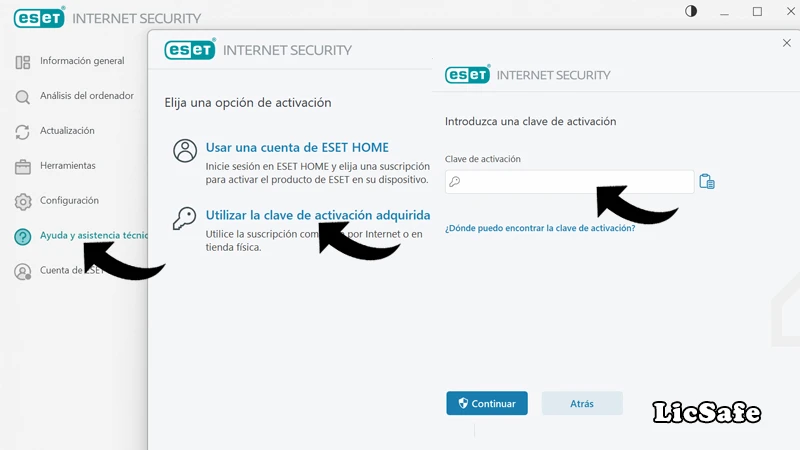 Activar ESET Internet Security 2026