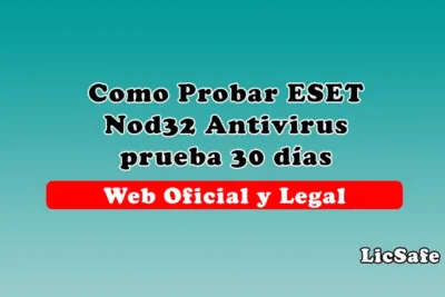 Probar eset Nod32 antivirus