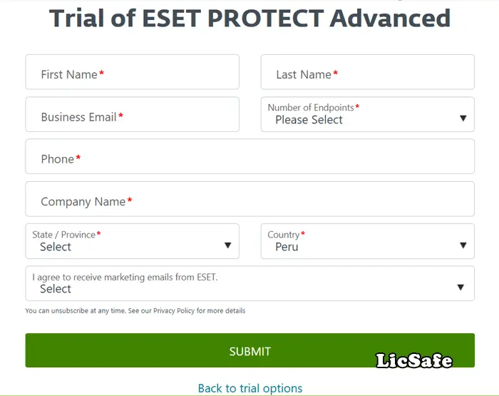 formulario ESET nod32 antivirus formulario ESET nod32 antivirus