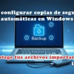 Configurar copiar de seguridad automáticas en Windows